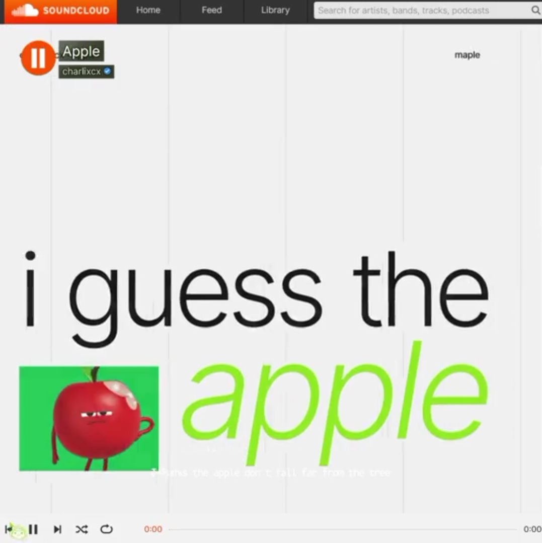 Charli xcx - Apple